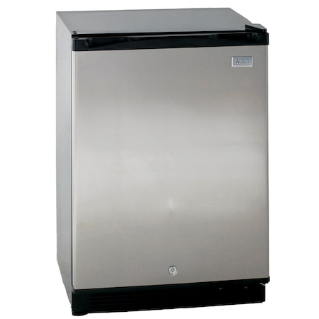 Avanti Avanti 5.2cu. ft CompactRefrigerator, Stainless Steel with Black Cabinet AR52T3SB